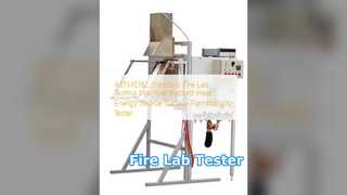 ASTM E162 Fire Lab Tester Calore radiante