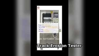 Tester di tracciamento dell'erosione IEC60587 per isolanti