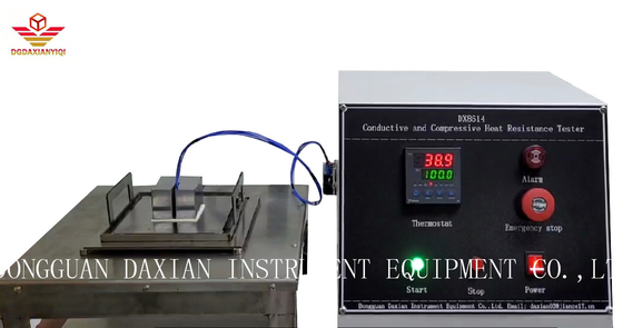 Tester conduttivo e compressivo ASTMF1060-2018 di resistenza al calore