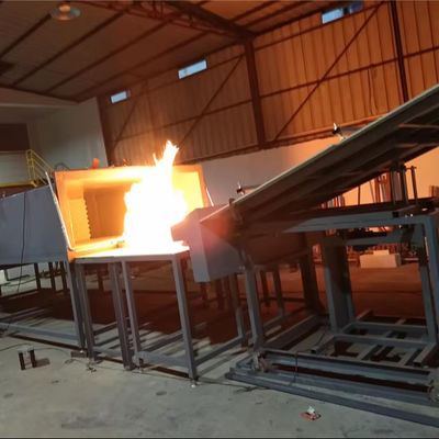 UL790 Apparecchiature di prova di laboratorio per prove di incendio di rivestimenti per tetti Macchina per prove di infiammabilità per pannelli fotovoltaici