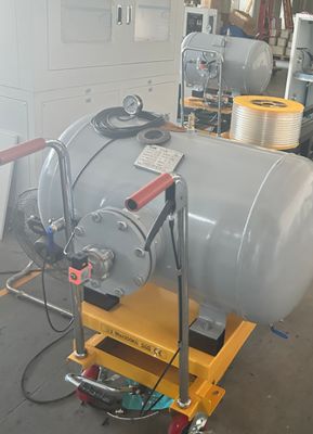 ASTM E1996-2008 Apparecchiature per prove su materiali da costruzione Cannone per resistenza all'impatto di proiettili