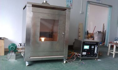 Apparecchiatura di collaudo del fuoco della struttura d'acciaio, fornace a prova di fuoco della prova di campione del rivestimento