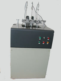 Tester di plastica di HDT Vicat dell'apparecchiatura di collaudo di Siver per la prova di temperatura di deviazione di calore di ASTM D 648