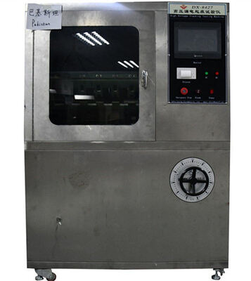 ASTM D2303 Attrezzatura per la prova degli isolanti Tester di indice di tracciamento dell'alta tensione DX8427 100-8000V