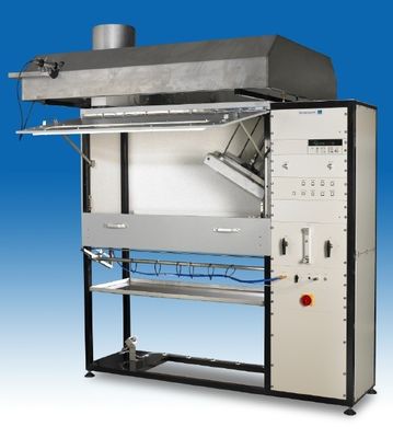 ISO 9239-1 Apparecchiature per prove di reazione al fuoco per pavimenti mediante flusso radiante