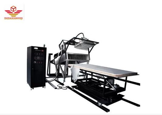 Apparecchiatura di collaudo del fuoco di iso 12468-1/materiali da costruzione che costruiscono la macchina bruciante della prova del materiale da costruzione del tetto