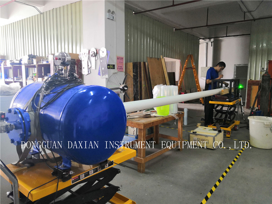 Cannone di resistenza all'urto del missile dell'apparecchiatura di collaudo dei materiali da costruzione di ASTM E1996-2008