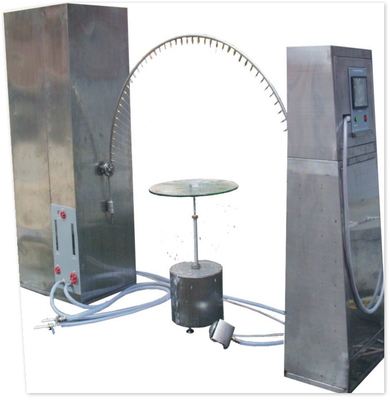 DX8321 dispositivo di prova di pioggia per tubi a pendolo con angolo di ugello di ugello di 120 gradi IPX3