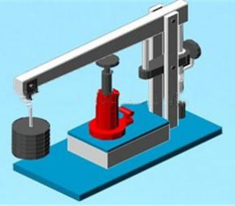 DX8425 Macchina di prova della deformazione del carico di plastica