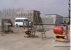Equipaggiamento per la prova dei detriti anti-vento per il muro a tenda, modificato in conformità all'ASTM E1886-2005, ASTM E1996-2008