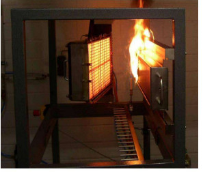 Macchina di prova della diffusione della fiamma Valutare le prestazioni di ritardamento del fuoco dei materiali