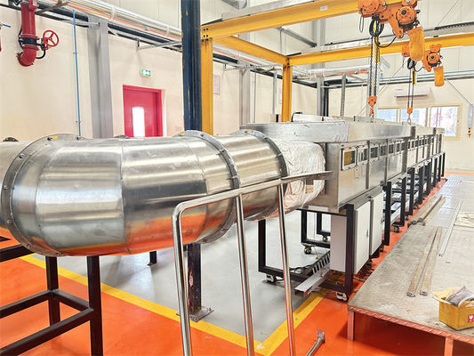 AstmeE84 Steiner Tunnel Testing Machine Attrezzatura di laboratorio per prove di incendio UL910