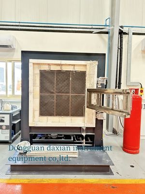 BS476-7 Materiali da costruzione attrezzature di prova di laboratorio apparecchiatura di prova di diffusione della fiamma di superficie macchina di infiammabilità