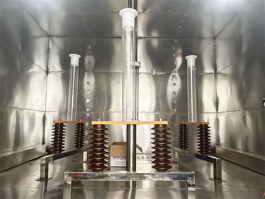 Test di tracciato e di erosione di isolanti polimerici HV mediante prova a ruota e macchina di prova 5 000h IEC 62730-2024