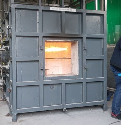 ISO 834-1 Struttura in vetro e acciaio a prova di fuoco