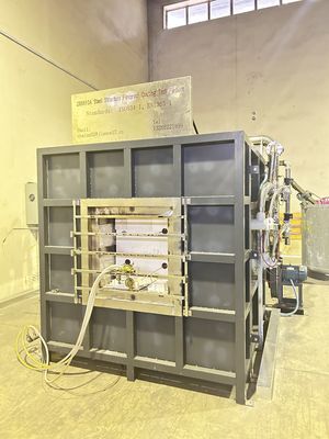 ISO 834-1 Struttura in vetro e acciaio a prova di fuoco