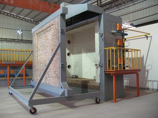 ISO 834-1 Struttura in vetro e acciaio a prova di fuoco