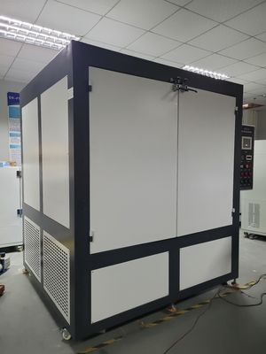 Camera di prova di radiazione del vetro stratificato EN ISO 12543-4 Tester di irradiazione UV del vetro isolante