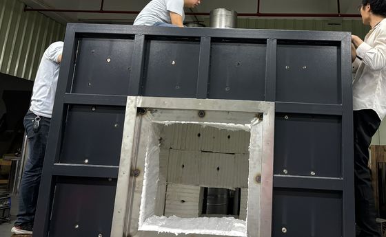 Temperatura di funzionamento inferiore a 1300 °C DX8810A Forno di prova a fuoco ODM Supporto personalizzato