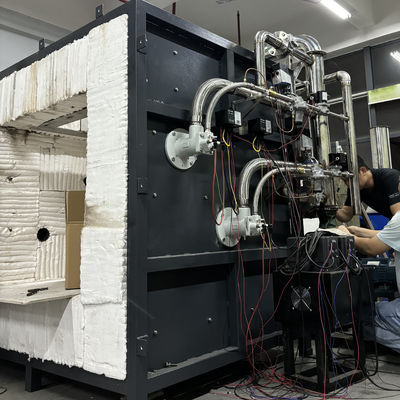 Macchina per prove di resistenza al fuoco di piccoli campioni di rivestimenti ignifughi