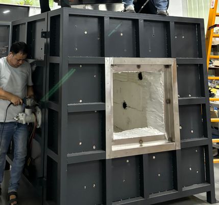 Forno di prova per rivestimenti ignifughi per strutture in acciaio ad alta precisione