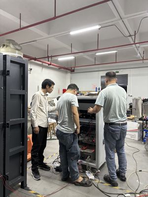 Test di resistenza al fuoco del forno di prova per campioni di rivestimento a prova di fuoco