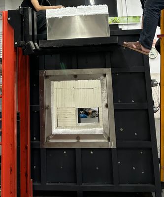 Fornace di prova campione ignifuga per strutture in acciaio, resistenza alle alte temperature inferiore a 1300 °C