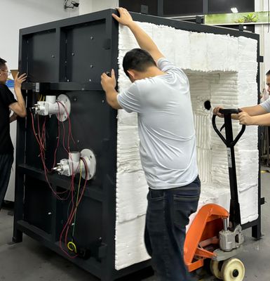 Fornace di prova campione ignifuga per strutture in acciaio, resistenza alle alte temperature inferiore a 1300 °C