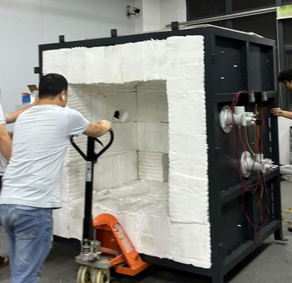 Fornace per test di piccole dimensioni delle prestazioni di combustione del rivestimento ignifugo
