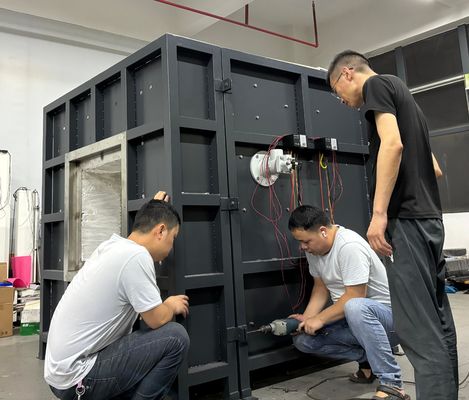 ISO834-1 EN1363-1 Campione di rivestimento a prova di fuoco Prova di resistenza al fuoco Forno di prova di macchine