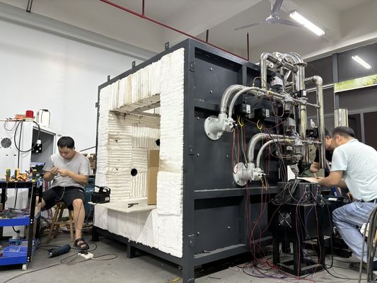 Forno di prova di rivestimento ignifugo per la struttura in acciaio DX