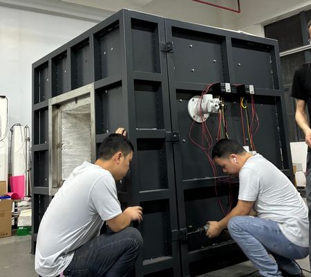 Forno di prova di rivestimento ignifugo per la struttura in acciaio DX