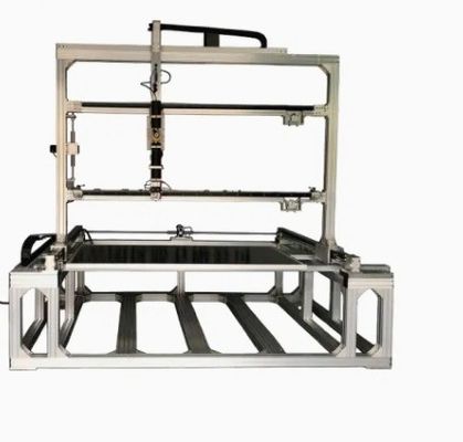 IEC61215 Moduli fotovoltaici Apparecchiatura per test di impatto con grandine Tester di impatto Test degli standard