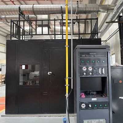 BS EN 13823 SBI Test Machine Per Materiali da Costruzione Apparecchiatura per Test di Unico Elemento Combustibile
