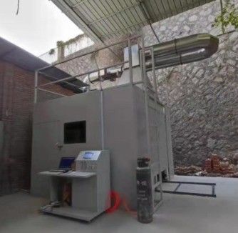 BS EN 13823 SBI Test Machine Per Materiali da Costruzione Apparecchiatura per Test di Unico Elemento Combustibile
