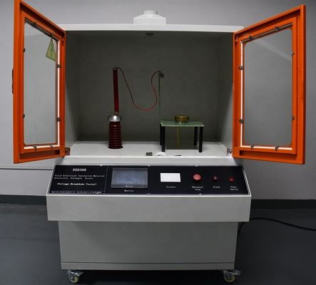 Misurazione accurata della tensione Tester di rigidità dielettrica Corrente di dispersione 30mA ≤ 5% Precisione