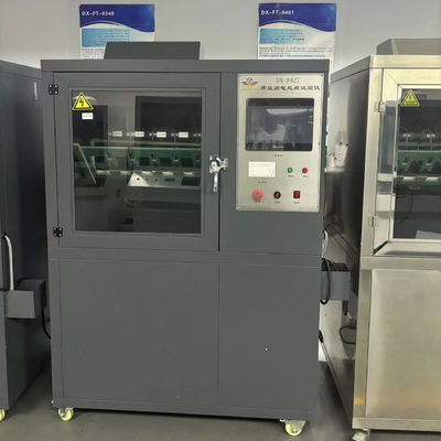 Ottieni risultati accurati DX8427 Macchina per test di materiali isolanti Tempo di prova 6-10 ore Elettrodo spessore 0,5 mm