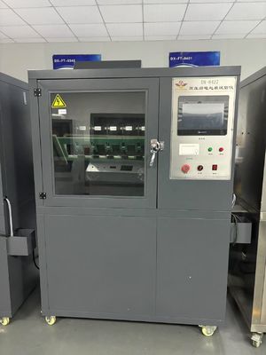 Ottieni risultati accurati DX8427 Macchina per test di materiali isolanti Tempo di prova 6-10 ore Elettrodo spessore 0,5 mm