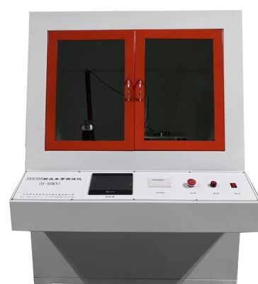 Dispositivo per il test di rottura del materiale isolante ad alta tensione