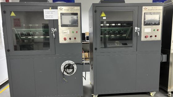 Macchina per la prova di resistenza e corrosione di tracciati elettrici