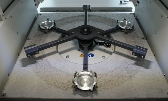 Indumenti protettivi per motocicli DAM Darmstadt Macchina per prove di abrasione Apparecchiatura per test di laboratorio