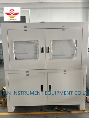 Apparecchi di prova di laboratorio domestico abbigliamento protettivo per motociclette DAM Darmstadt macchina di prova dell'abrasione