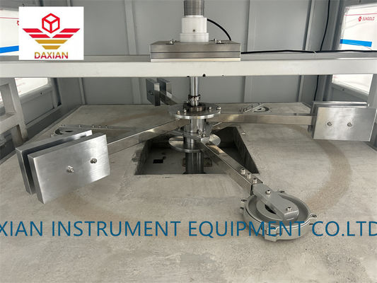 Apparecchi di prova di laboratorio domestico abbigliamento protettivo per motociclette DAM Darmstadt macchina di prova dell'abrasione