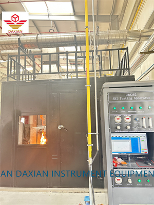 BS EN 13823 SBI Laboratory Test Machine Building Materials Test Test Apparecchio di prova per singolo oggetto combustibile