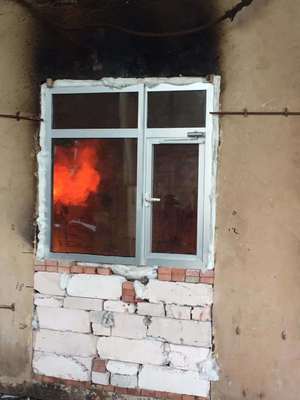 Standard ISO834 Materiali da costruzione Prova di incendio verticale