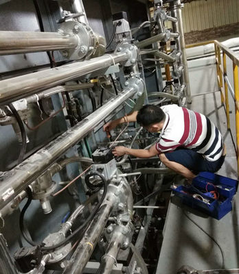 Standard ISO834 Materiali da costruzione Prova di incendio verticale