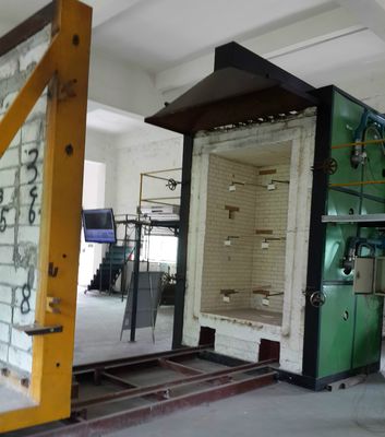 Standard ISO834 Materiali da costruzione Prova di incendio verticale