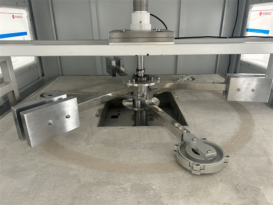 DAM Darmstadt Macchina per prove di abrasione Macchina per prove di laboratorio Standard EN 17092