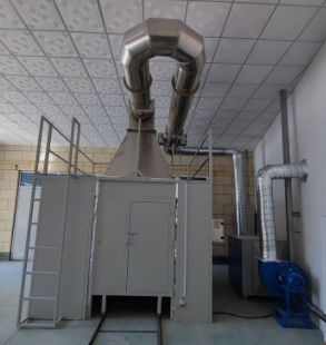 Acquisto di attrezzature per prove antincendio EN 13823 Apparecchiatura per prove di combustione singola SBI per laboratorio