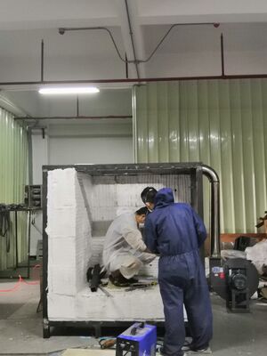 Apparecchiature per prove al fuoco in forni per prove al fuoco ISO834-1